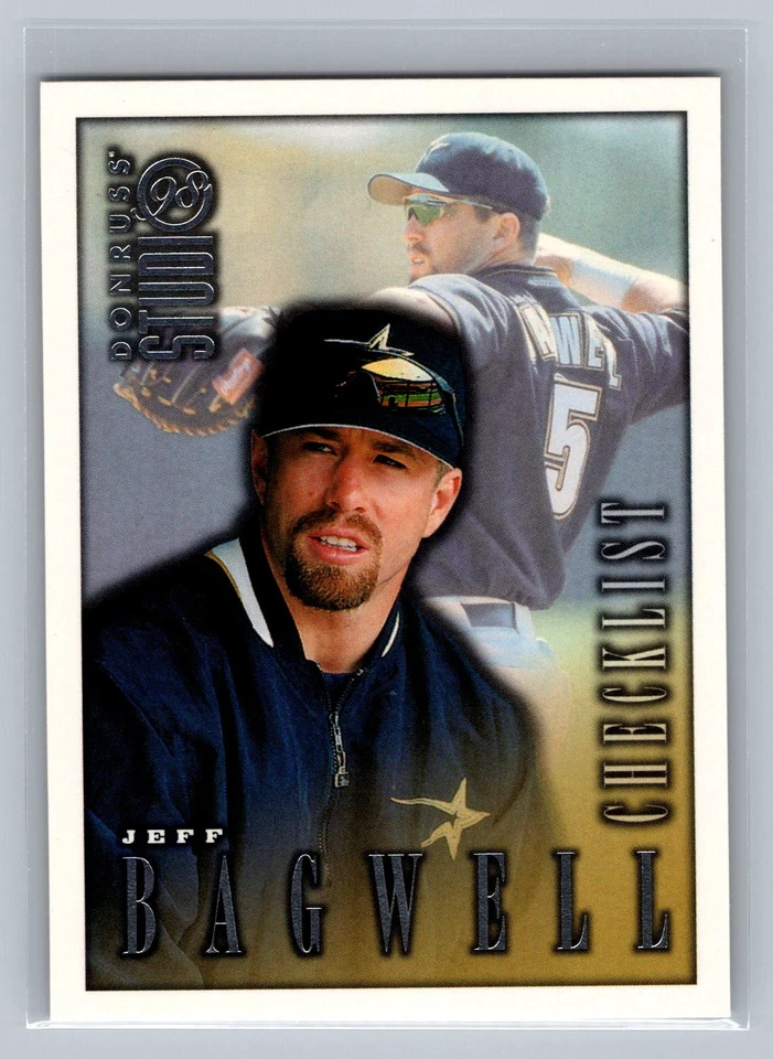 1998 Donruss Studio #215 Jeff Bagwell Houston Astros - Image 1 of 2