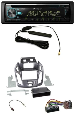 Pioneer CD MP3 AUX DAB USB Autoradio für Ford Transit Connect 12-18 Display Pega - Bild 1 von 4