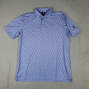 Donald Ross Poloshirt Herren Large Blau La Playa Golf Freizeit Kurzarm - Bild 1 von 7