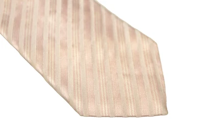 PATRIZIA VILLA MILANO Corbata de Seda Hecha en Italia F87222 Foto 1 de 4