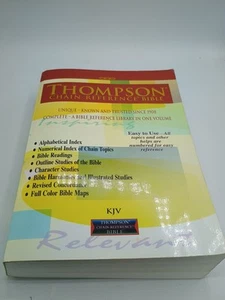 NASB 1977 Thompson Chain Reference Study Bible Thumb Indexed Soft Cover - Picture 1 of 8