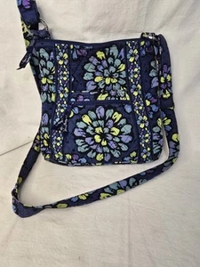 Borsa a tracolla Vera Bradley Hipster in Indigo Pop - Foto 1 di 8