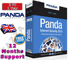 PANDA INTERNET SECURITY 2013 3 PC USER 1 YEAR! Activation License Key AntiVirus