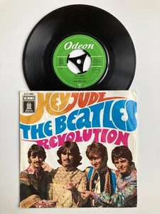 The Beatles – Hey Jude / Revolution (Vinyl 7" - DE 1968) - Imagen 1 de 2
