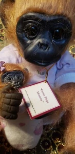 The Ashton-Drake Galleries Monkey Doll Gertie Plays Mommie. - Picture 1 of 2