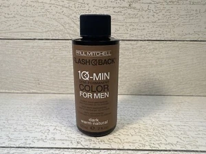 PAUL MITCHELL 10 minute Color for Men Flash Back- DARK WARM NATURAL - Picture 1 of 3
