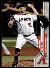 2020 Topps Series 1 Base #222 Andrew Chafin - Arizona Diamondbacks