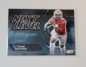 C.J. Stroud 2023 Sage Next Level Insert RC Rookie Card# 81 QB Texans