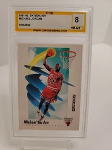 1991 SKYBOX #39 MICHAEL JORDAN BULLS HOF NM-MT 8 - Picture 1 of 6