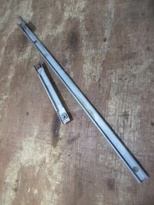 1962 Pontiac Catalina wagon rear door regulator roller track guides PR - Image 1 of 2