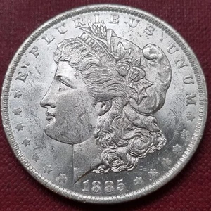 1885 O Morgan Dollar $1 High Grade BU UNC UNCIRCULATED #66232 - Picture 1 of 2