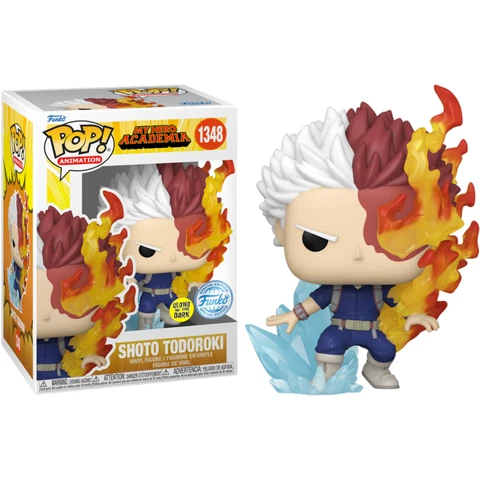 My Hero Academia - Shoto Todoroki GLOW GITD #1348 Funko Pop Vinyl Figure NEW Cover