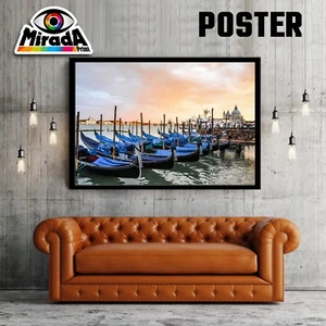 FOTO POSTER VENEDIG MÖBEL LAGUNE GONDELN GONDEL 01 QUALITÄT URLAUB REISE - Bild 1 von 1
