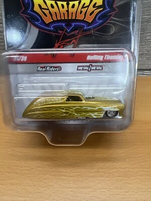 Hot Wheels Rolling Thunder Wayne's Garage 24/39 METAL con cubierta de almeja Foto 1 de 4