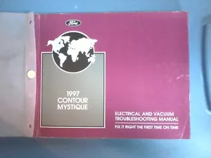 1997 Contour & Mystique Electrical Vacuum Troubleshooting Manual - Picture 1 of 2