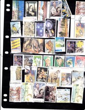 Sheet Decimals COLLECTION OF AUSTRALIAN DECIMAL STAMPS ALL DIFFERENT USED 