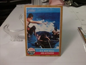 2011 Topps Heritage News Flashbacks #NF-5 - SEALs Are Activated 11-685 - Picture 1 of 2