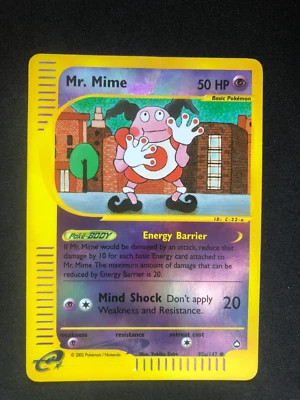 Aquapolis - Mr. Mime 95a/147 Reverse Holo - MP - Image 1 of 4
