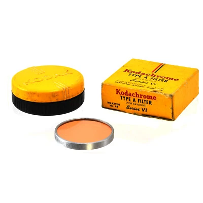 Eastman Kodak Wratten No. 85 filter For Daylight with storage cade IOB  - Image 1 of 4