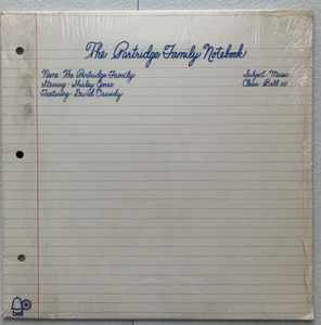 The Partridge Family Notebook Bell Records 1972-David Cassidy-orig. shrink wrap - Imagen 1 de 7