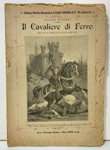 99623 Lb11 Cesare Ruberti - Il cavaliere di ferro - Perino 1894 - Picture 1 of 4