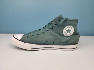 Converse All Star High Top Leather Green High Top Skateboarding Shoes - 171465C - Picture 1 of 12