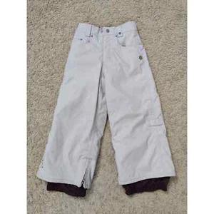 Burton Kids Girls Snow Pants Ski Snowboard Waterproof Winter XS Light Purple - Picture 1 of 11