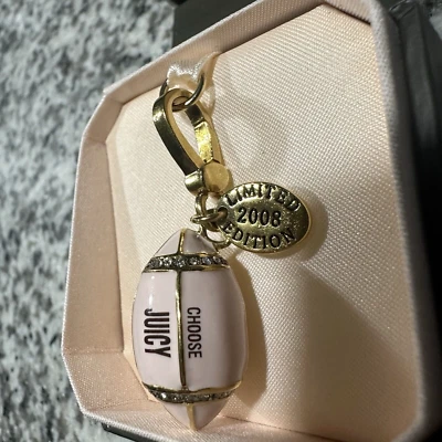 Juicy Couture Football League Charm 2008 LTD ED YJRU2199 Rare Retired - Image 1 of 4