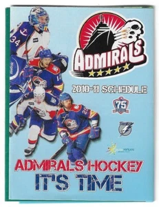 2010-11 Norfolk Admirals AHL Hockey Spielplan!!! Viele Sponsoren (FARBVERSION) - Bild 1 von 1