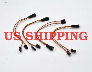 Para Mercedes C E CLASE W205 W213 GLC ALTAVOZ 4x ENCHUFES ADAPTADOSoR CABLES Divisor Y - Imagen 1 de 6