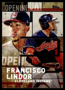 2018 Topps MLB Opening Day Francisco Lindor Cleveland Indians #OD-14 - Picture 1 of 2