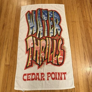 Toalla de playa de colección Cedar Point Water Thrills - delgada, de secado rápido por jerez - Imagen 1 de 10