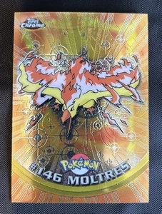 2000 Pokemon Topps Chrome Moltres #146 - NM - Picture 1 of 9