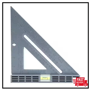 8 In. Composite Speedlite Level Rafter Square (gray) | Swanson Plastic Gray X - Picture 1 of 3