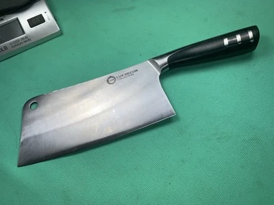 Lux Decor Cleaver 7-Inch Stainless Steel Butcher Knife Heavy Duty Chef Tool - Image 1 of 4