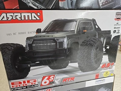 Monster Truck eléctrico sin escobillas Arrma Big Rock 6S BLX 1/7 4x4 ARA7612T1 leer Foto 1 de 2