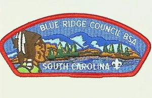 Blue Ridge Council Pfadfinderrat Aufnäher CSP South Carolina BSA - Bild 1 von 2