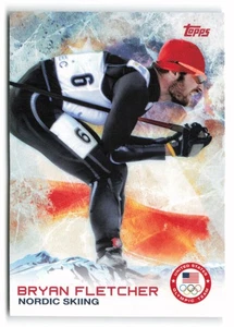 2014 Topps U.S. Olympic & Paralympic Team & Hopefuls #34 Bryan Fletcher USA - Picture 1 of 2