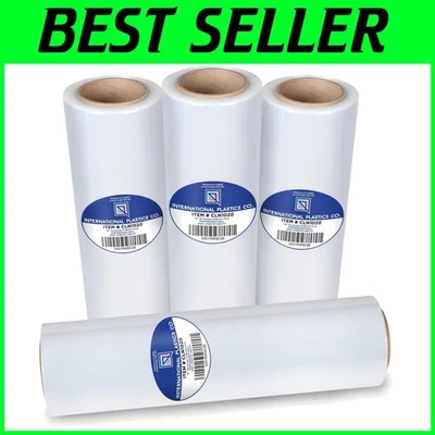 4 Pack 18" Plastic Stretch Film Wrap - Image 1 of 4