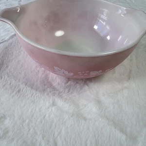 Pyrex Vintage Rosa Stachelbeere Aschenputtel 442 1,5 Quart Rührschüssel - Bild 1 von 6