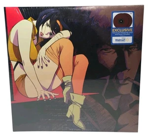 SEALED Cowboy Bebop - Soundtrack - 2LP Walmart Exclusive Burgundy Vinyl w Poster - Picture 1 of 2