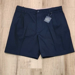 NWT Lands' End Girls Bermuda Shorts, Size 16+, Navy, Pleated, School Uniform - Picture 1 of 9