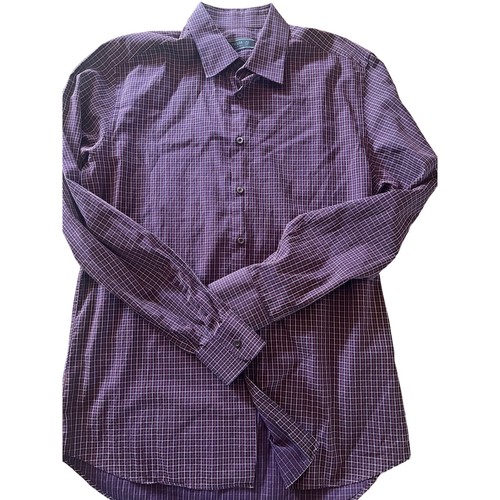 Prada Vestito Camicia Plaid A Quadri Bottoni Manica Lunga Made in Italy 43 17