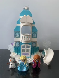 LEGO DUPLO: Frozen Ice Castle (10899) komplett mit funktionierendem Licht/Box/Anleitung - Bild 1 von 8
