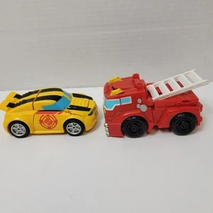 Playskool Rescue Heros Rescue Bots Heatwave Bumblebee One Step Transformer - Picture 1 of 7