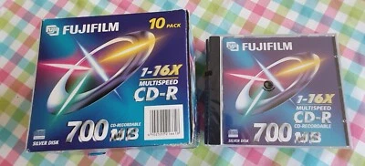 Fujifilm - CD Recordable Disk – 5 Stück – 700 MB - NEU/OVP - Bild 1 von 4