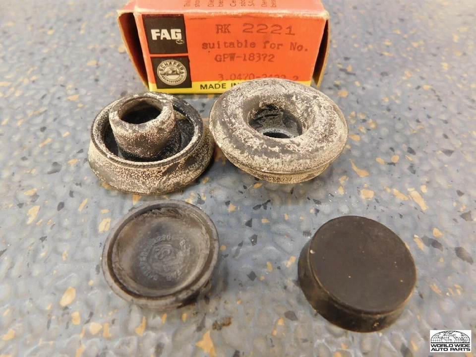 Kit de reparación de cilindro de freno de rueda trasera Volvo 444 544 122 22 mm FAG 1955-1960 Foto 1 de 1