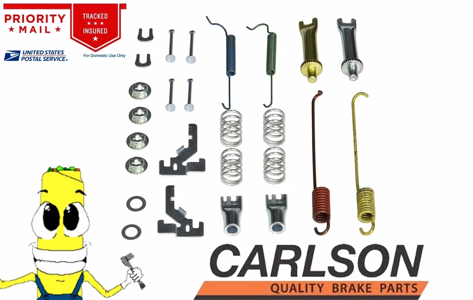 Kit completo de herrajes de tambor de freno trasero para Ford TAURUS 1993-2007 sin vagón Foto 1 de 1