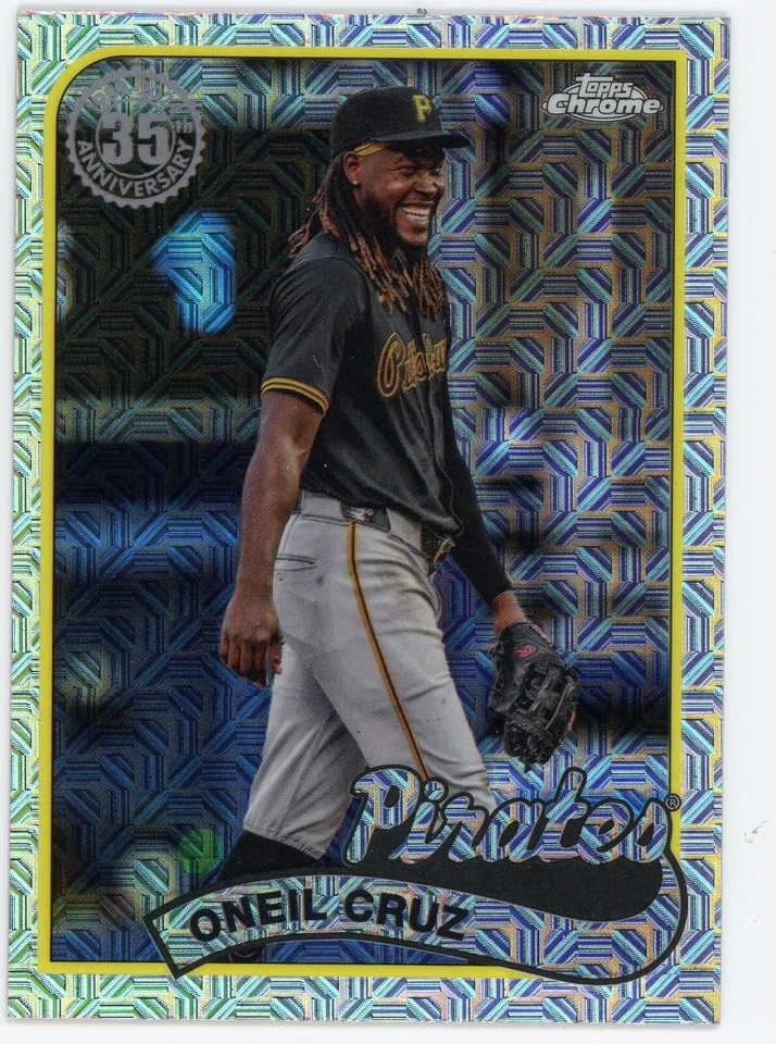 2024 Topps Update Topps 1989 Chrome Silver Pack Oneil Cruz T89CU-48  MINT - Image 1 of 1