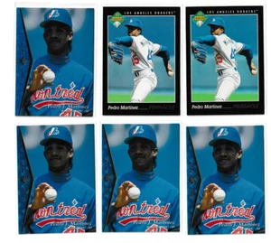 (10) Pedro Martinez 1993-03 Lot SP Pinnacle Topps/Stadium Club UD-ELECTRIC NR MI - Bild 1 von 4